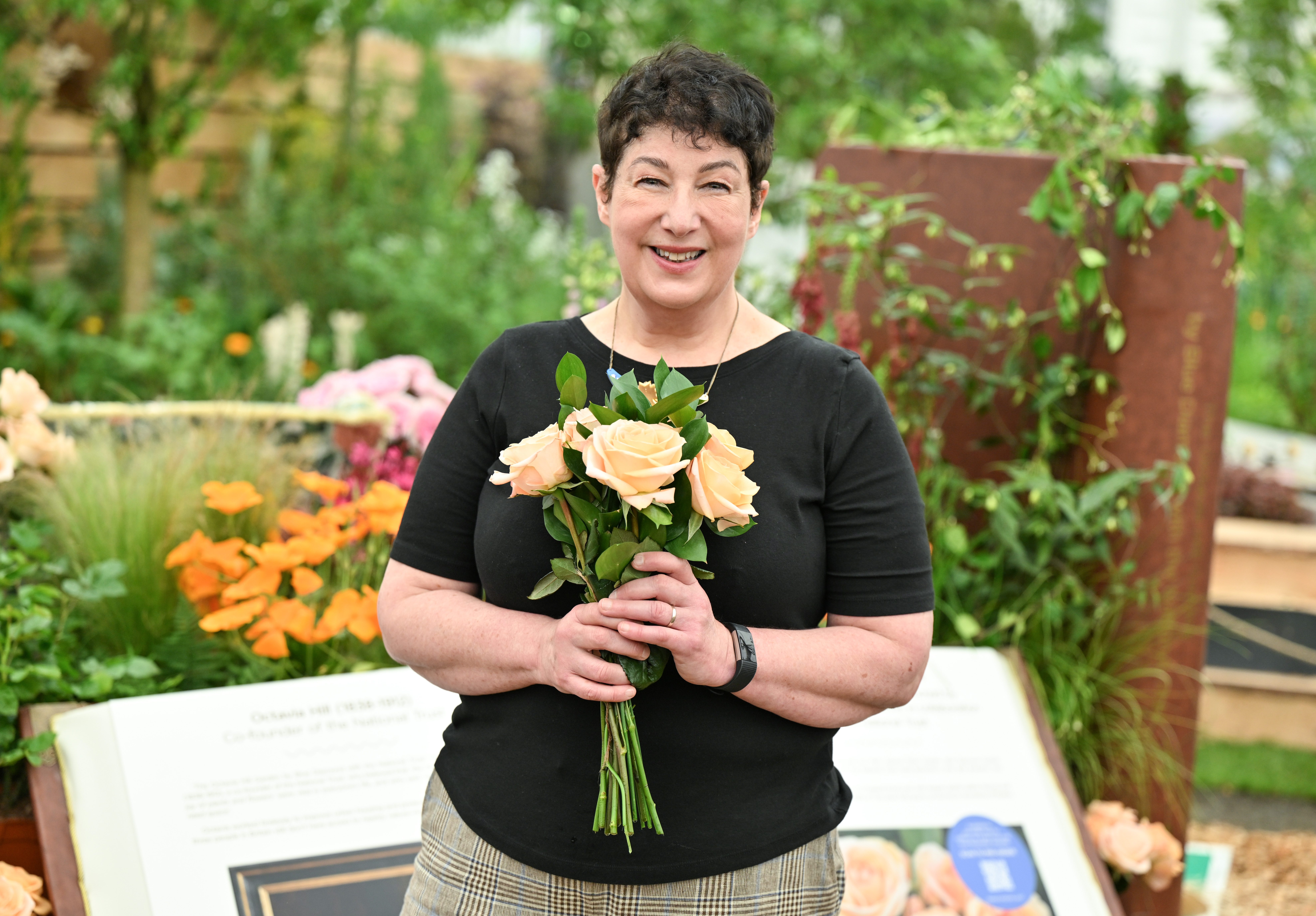 Joanne Harris attends The RHS Chelsea Flower Show