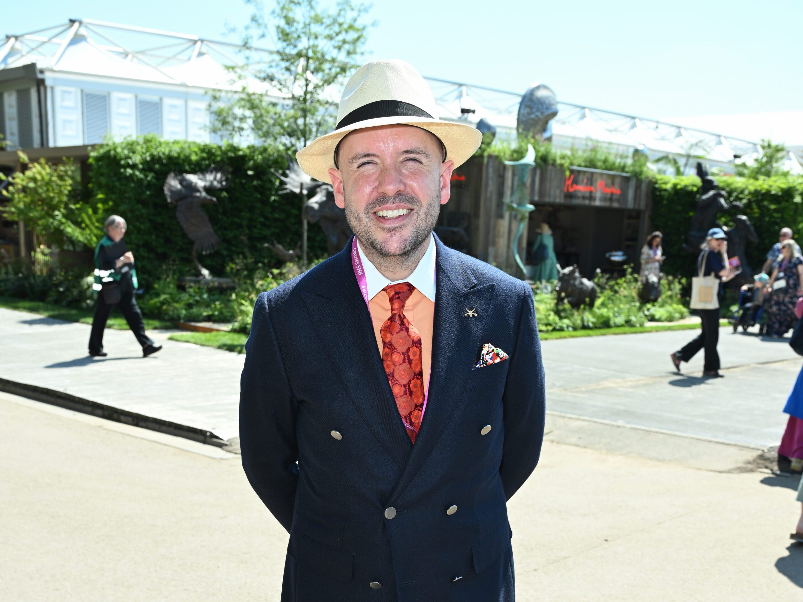 Tom Allen at The RHS Chelsea Flower Show