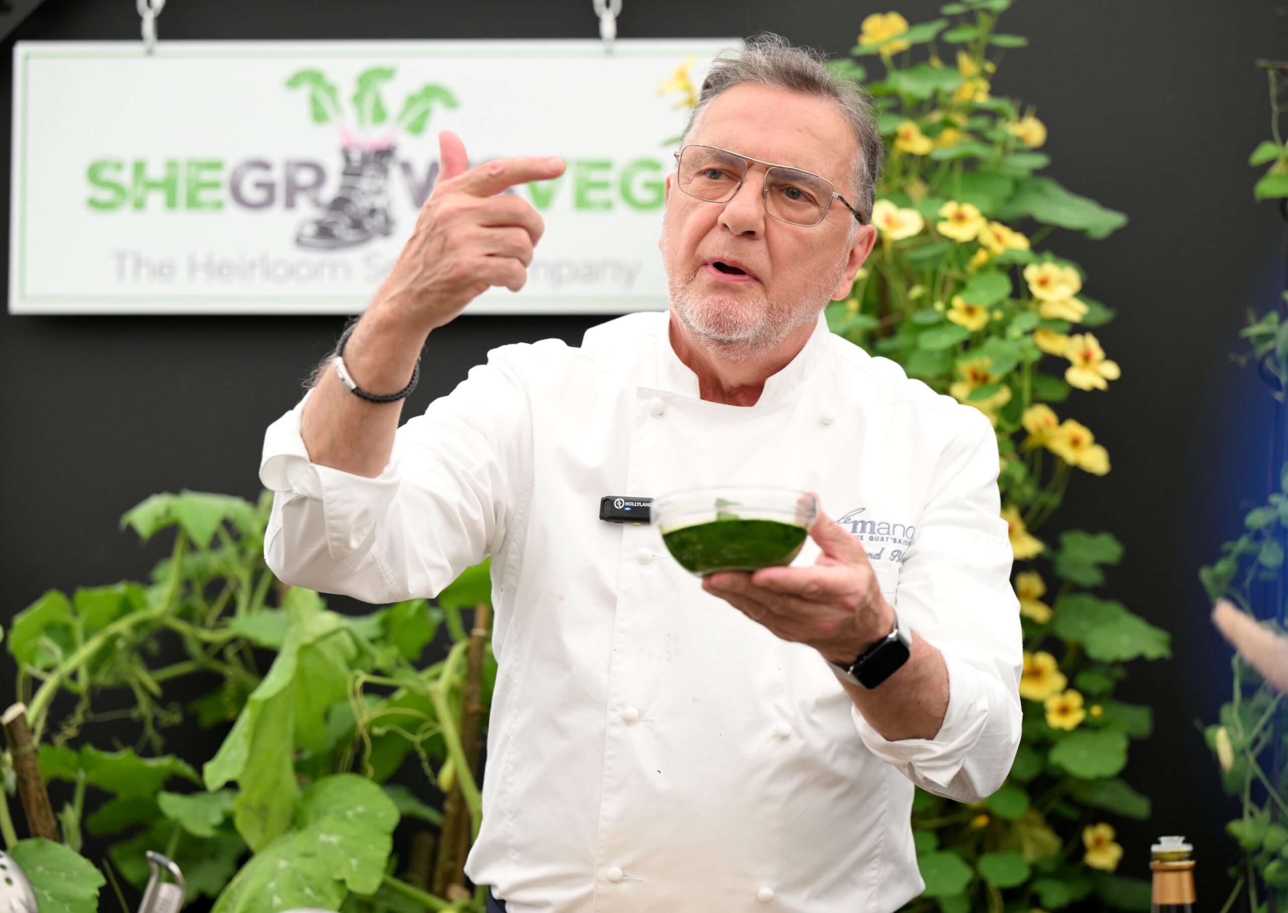 Raymond Blanc attends The RHS Chelsea Flower Show