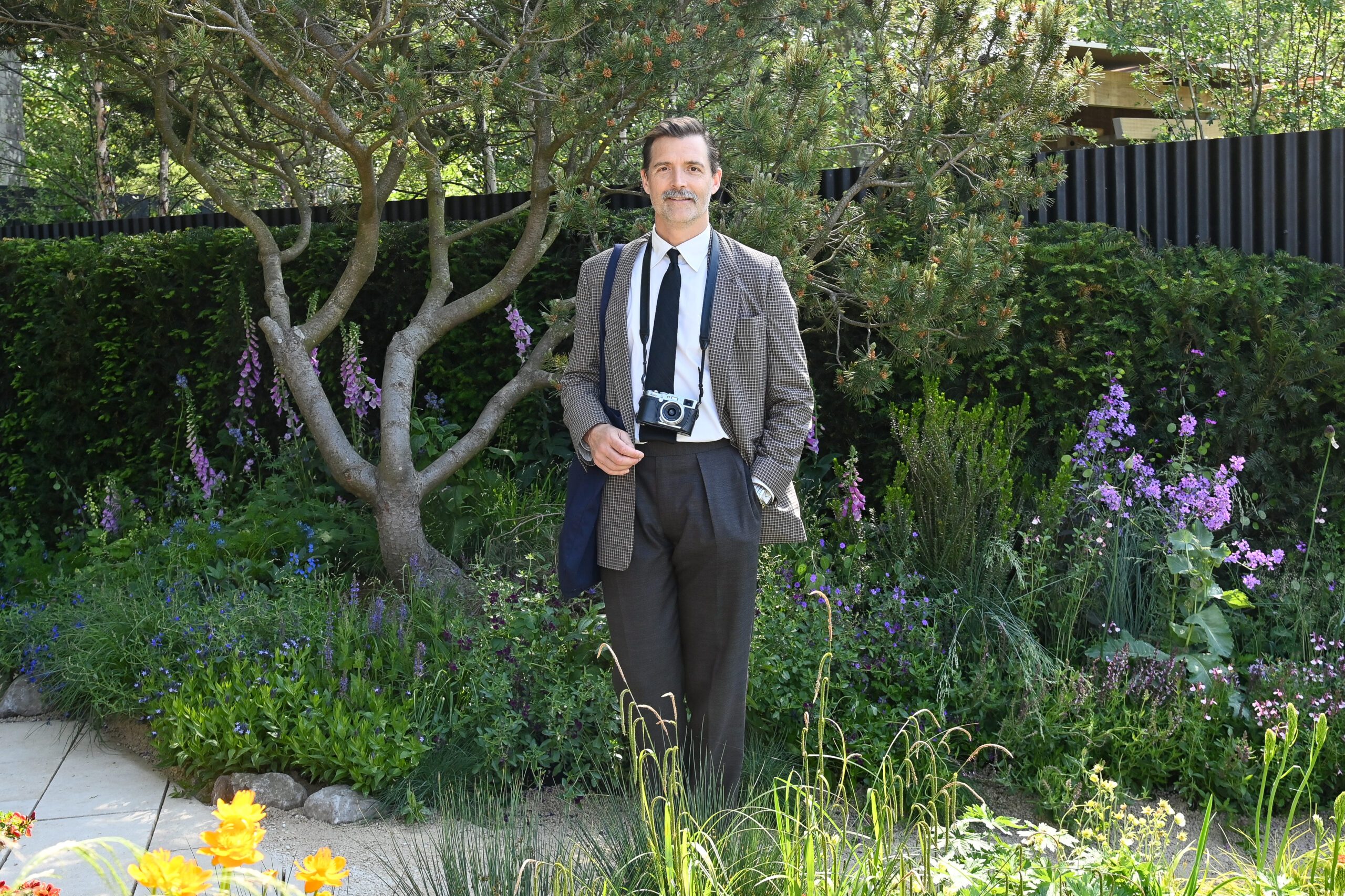 Patrick Grant attends the Stroke Association's Garden for Recovery at RHS Chelsea Flower Show
