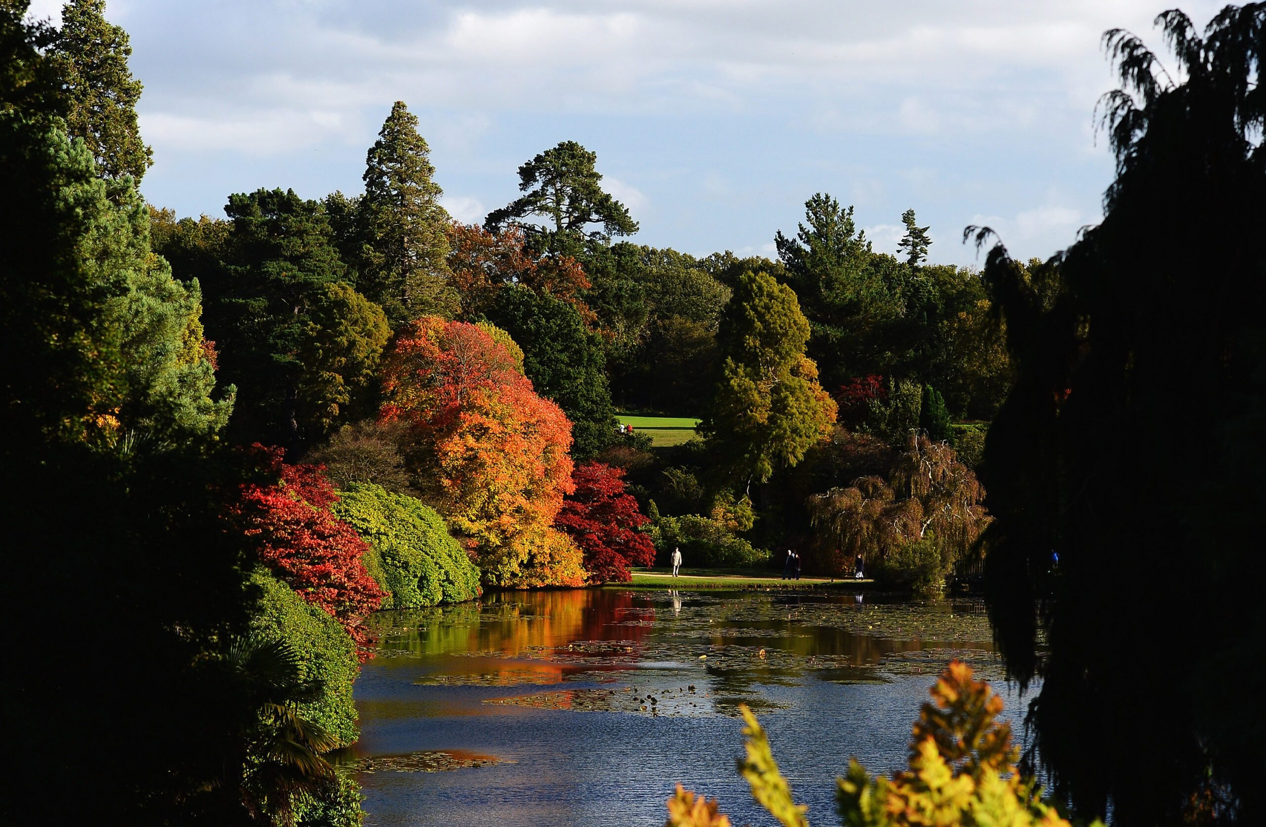 Autumn colours are on full display at Sheffield Park Garden