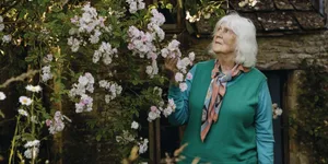 Mary Keen gardener Woman in garden