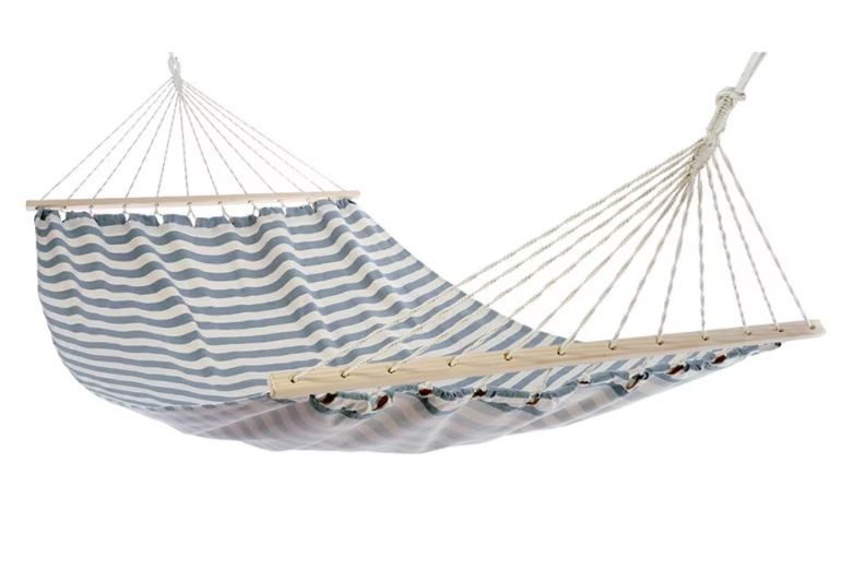 Swing hammock with bars - Brancaster on a white background