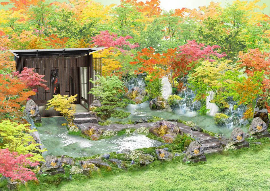 Zen Garden, Sanctuary Garden, designed by Kazuyuki Ishihara Zen Garden, Sanctuary Garden, designed by Kazuyuki Ishihara