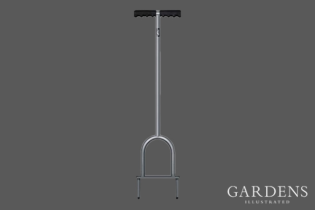 Plug lawn aerator