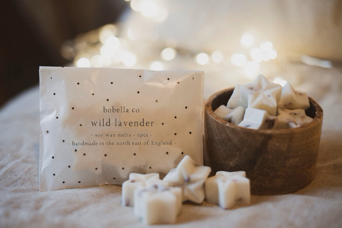 Botanical wax melts and packet