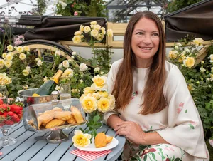 Rachel de Thame debuts exclusive new rose at RHS Sandringham Rachel de Thame debuts exclusive new rose at RHS Sandringham