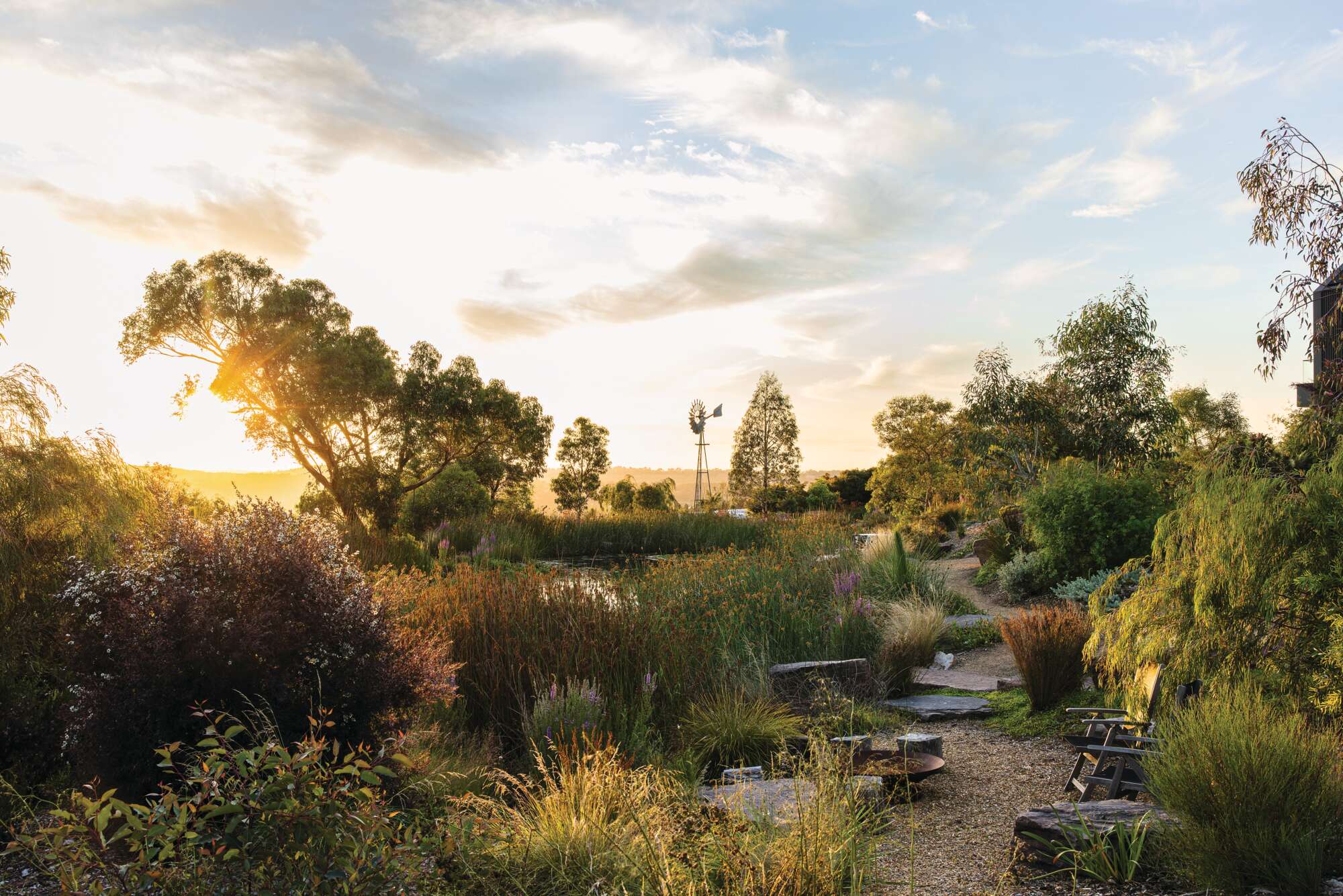 Phillip Johnson garden in Narre Warren East, Australia