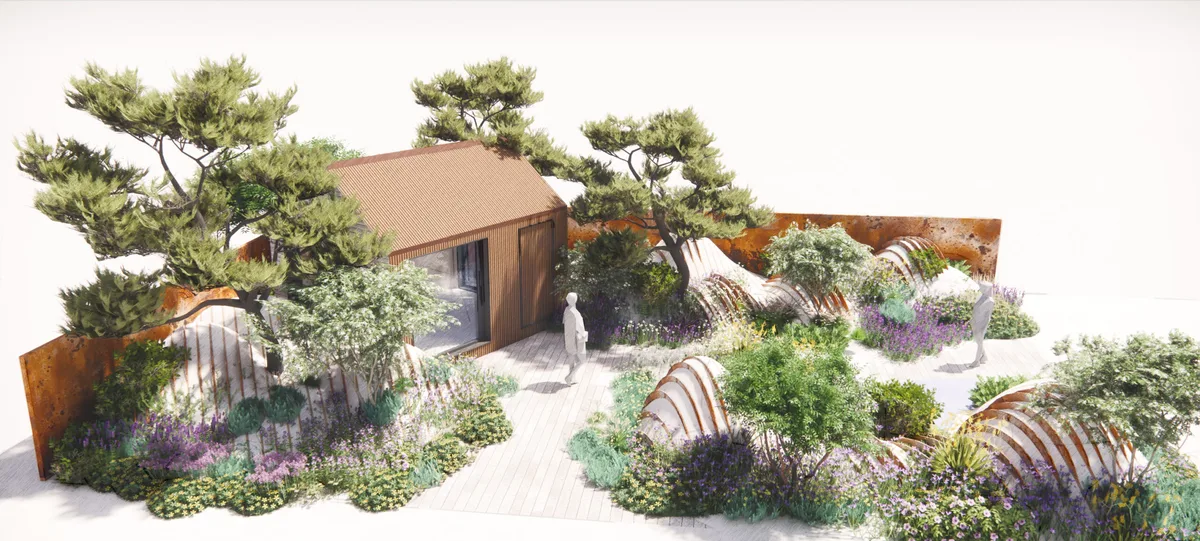 Nigel Dunnett's designs for Hospitalfield Arts Garden for RHS Chelsea Flower Show 2025 Nigel Dunnett's designs for Hospitalfield Arts