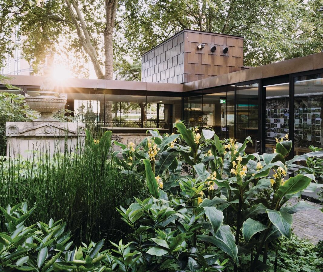The Garden Museum courtyard