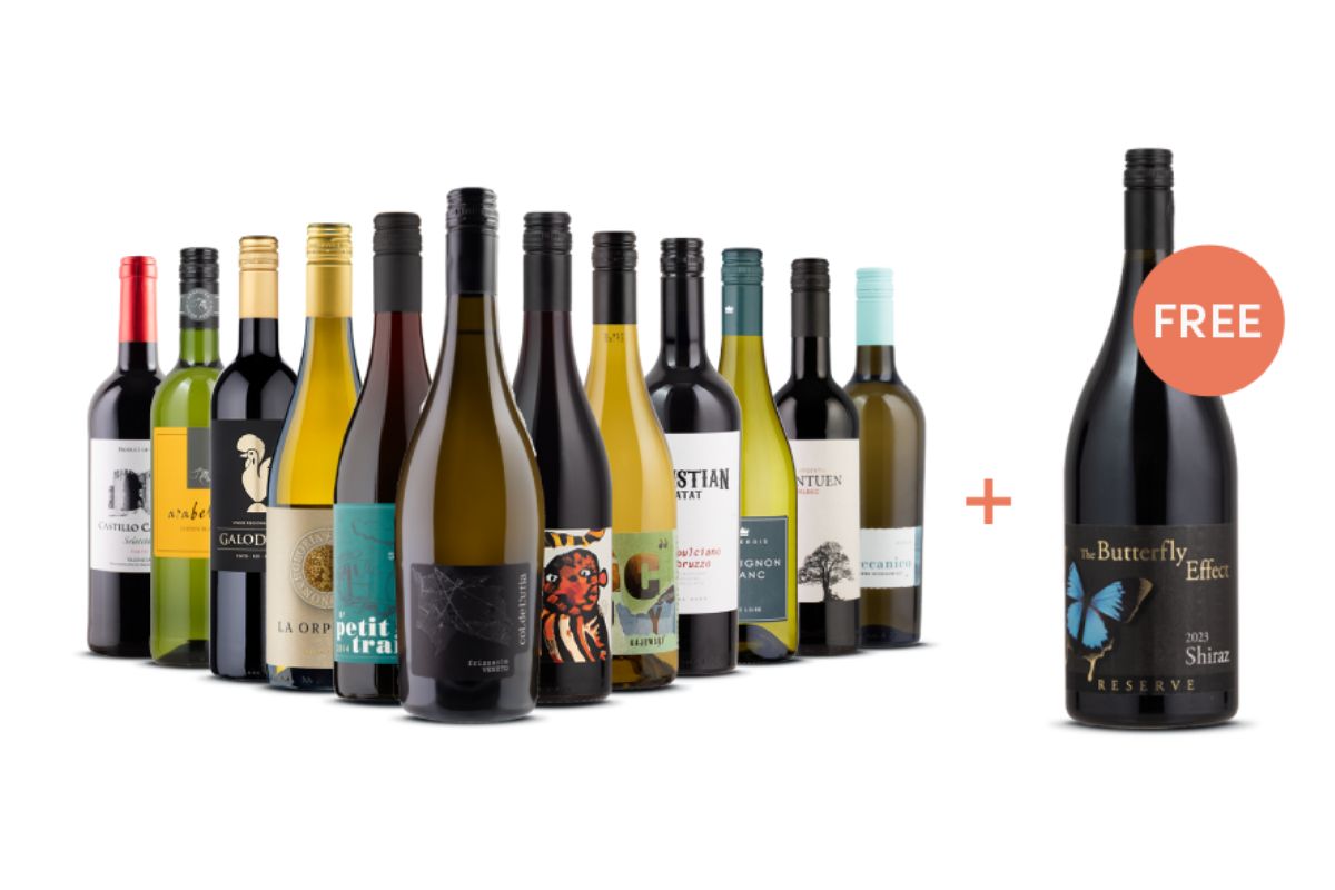 The Very Merry wine case deal from Naked Wines