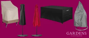 Furniture covers Furniture covers on a pink background
