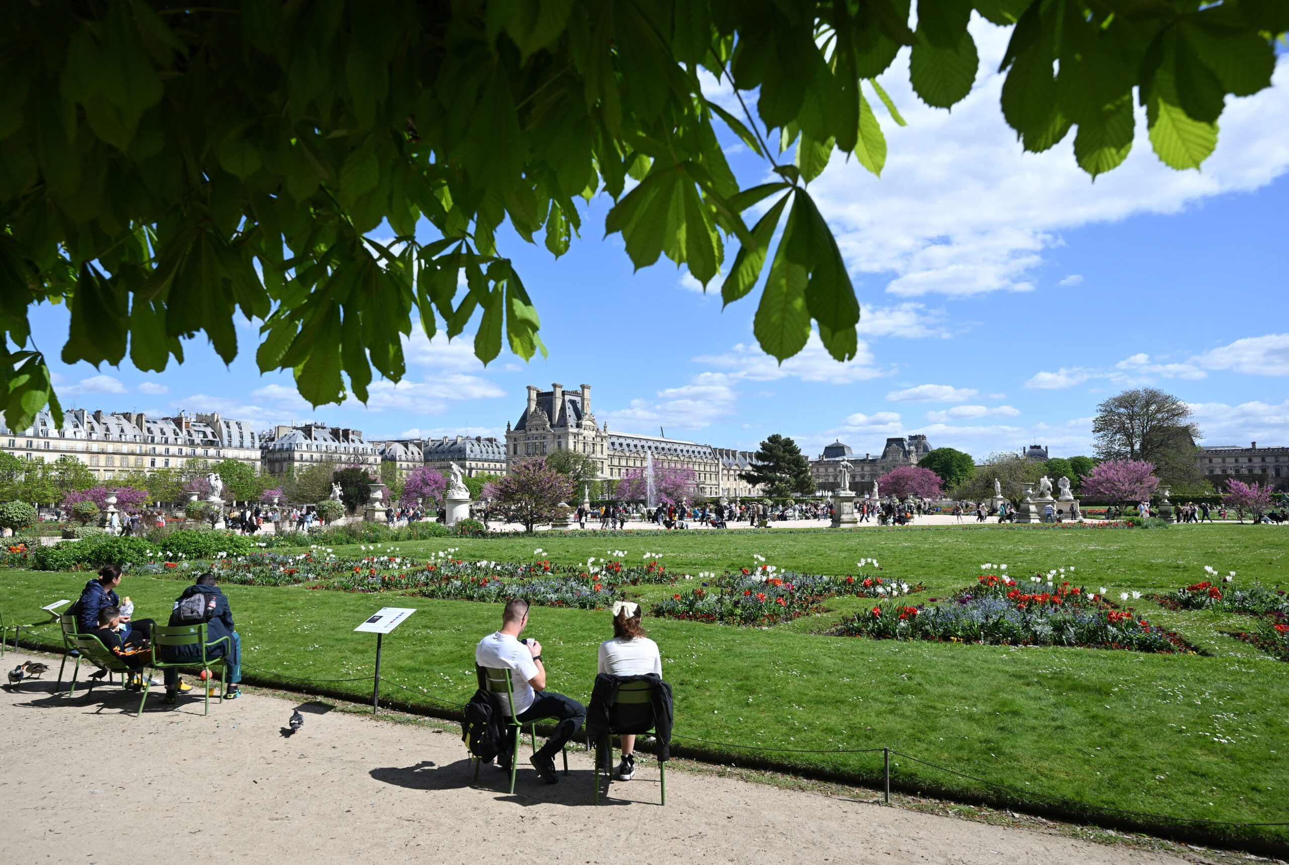 The Tuileries Garden in Paris