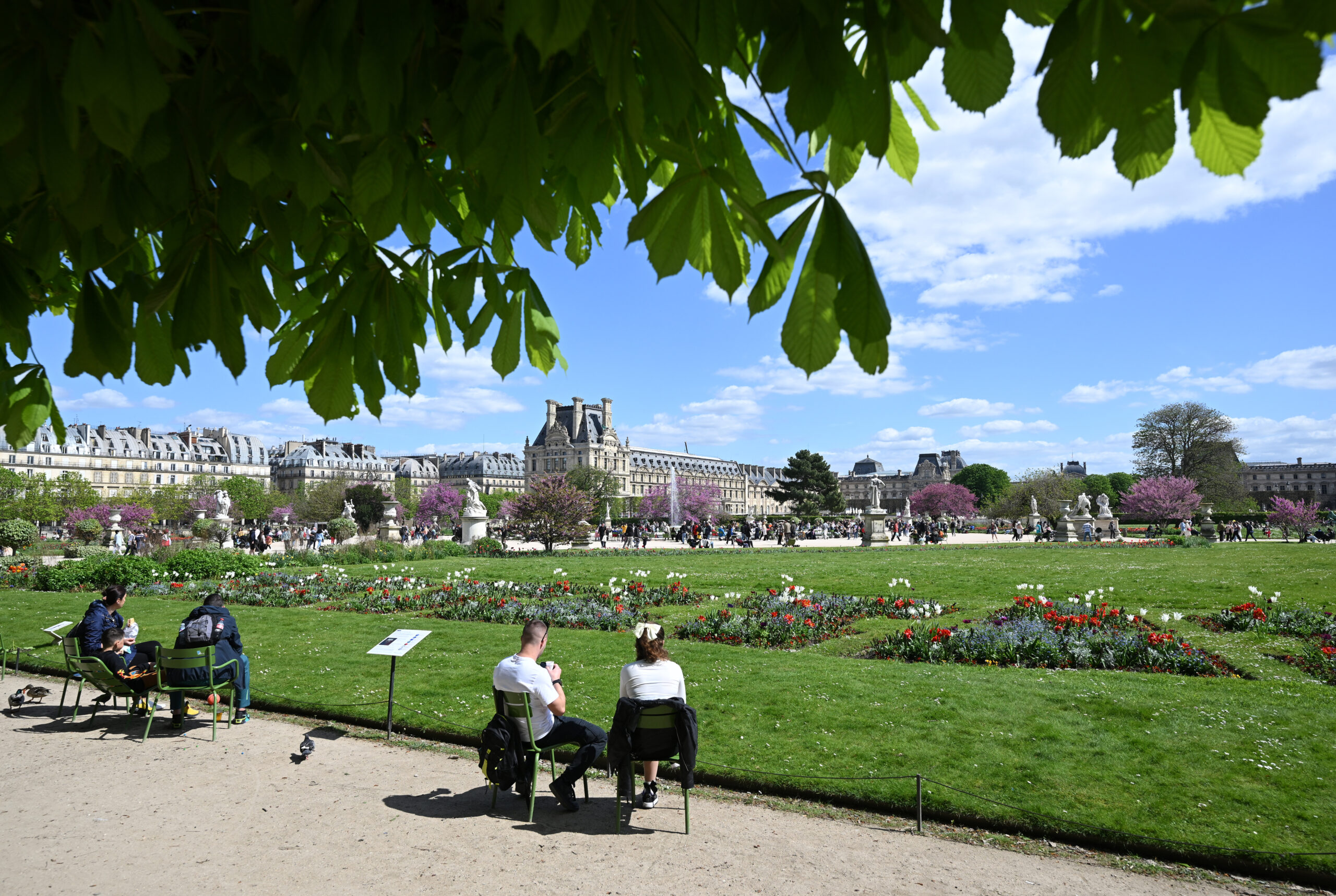 The Tuileries Garden in Paris