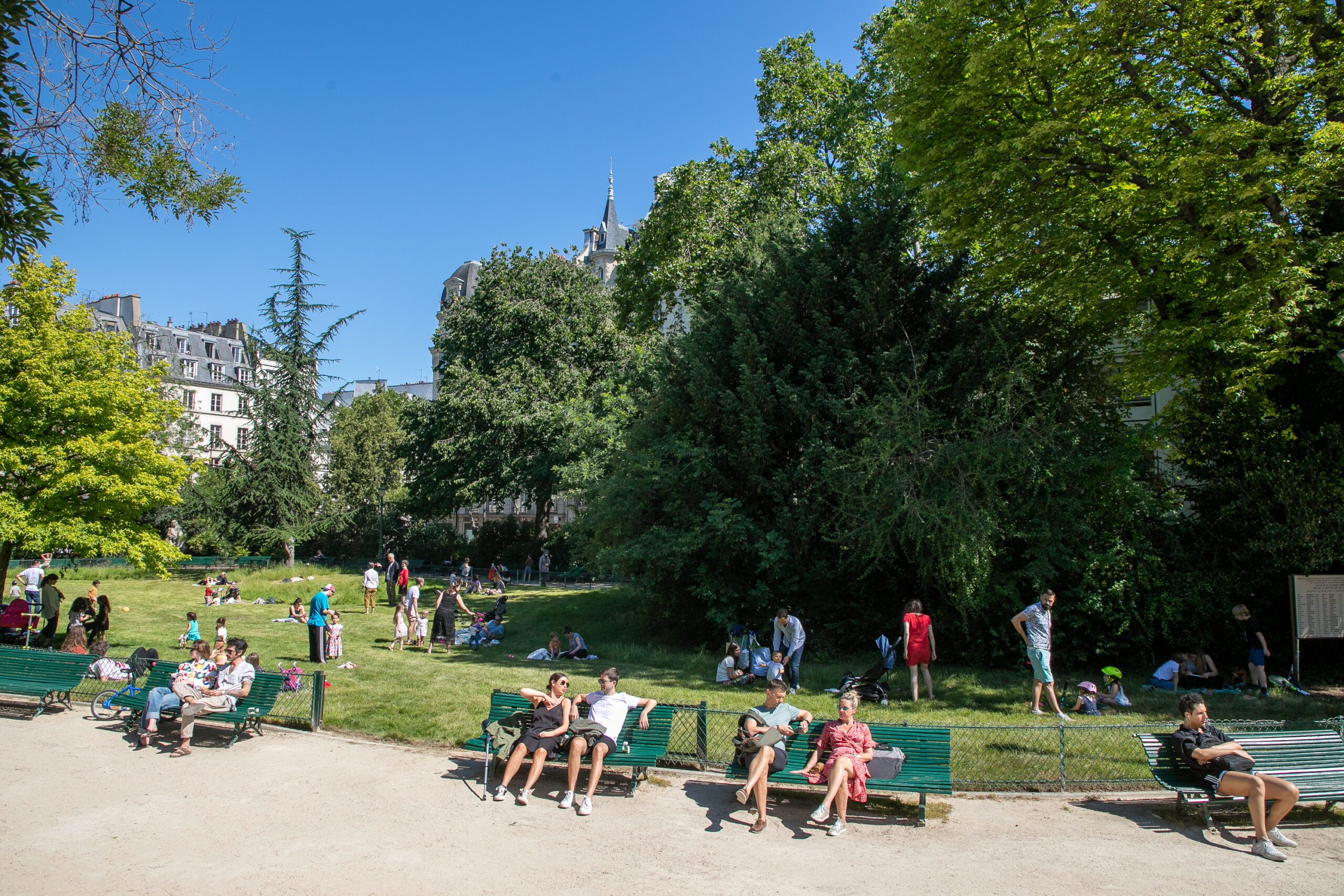 'Square du Temple - Elie-Wiesel' in Paris