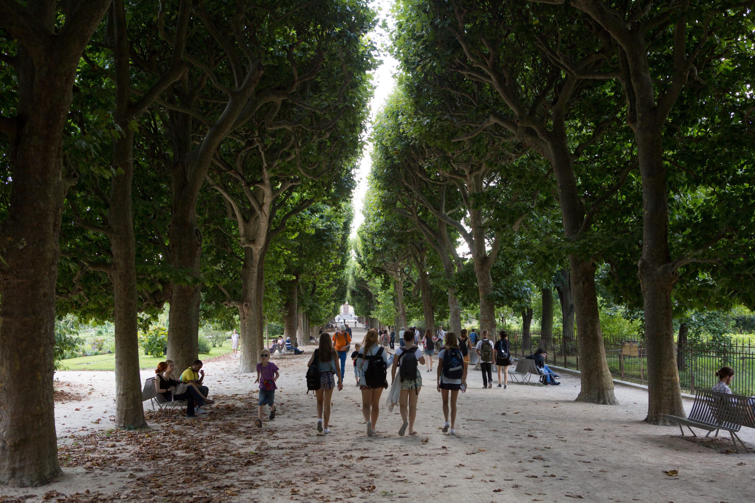 Jardin des Plantes in Paris, France.