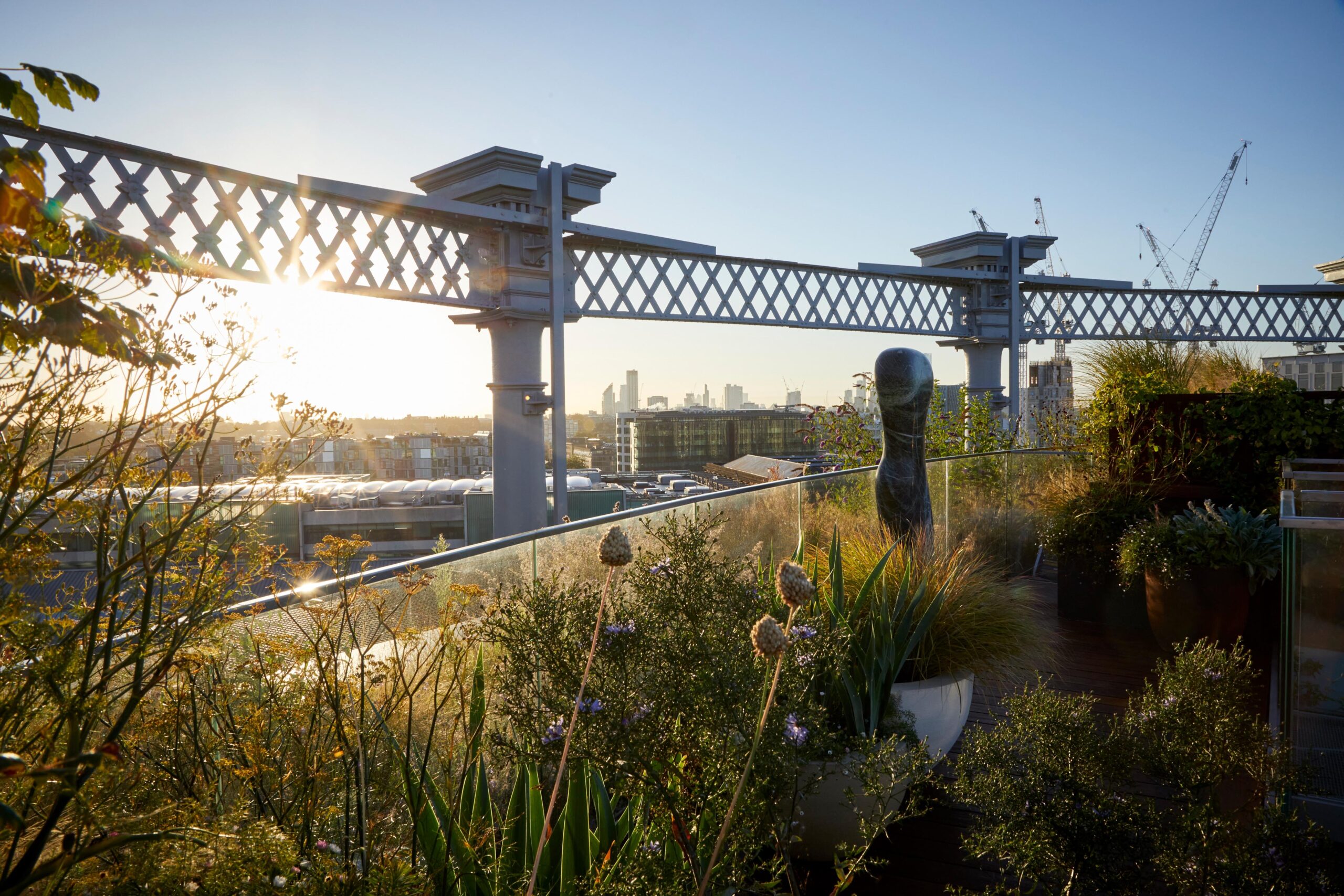 The Gasholder project that shows how much, even small spaces have been greened up.