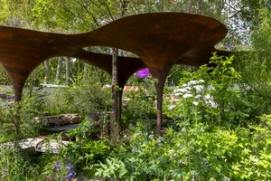 The WaterAid Garden. Designed by Tom Massey and Je Ahn. Sponsored by Project Giving Back. In support of WaterAid. Show Garden. https://ngs.org.uk/ RHS Chelsea Flower Show 2024Show Garden. RHS Chelsea Flower Show 2024. Site no.323 The WaterAid Garden. Designed by Tom Massey and Je Ahn at RHS Chelsea Flower Show 2024. Sponsored by Project Giving Back. In support of WaterAid. Show Garden