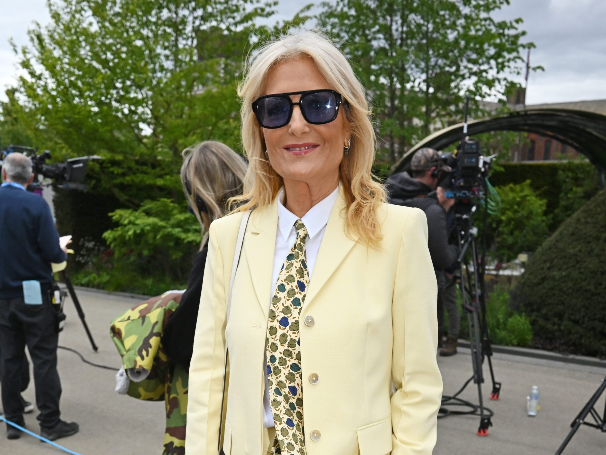 Gaby Roslin attends The Boodles Garden designed by Catherine MacDonald of Landform Consultants at the RHS Chelsea Flower Show 2026© Dave Benett/Getty Images for Boodles