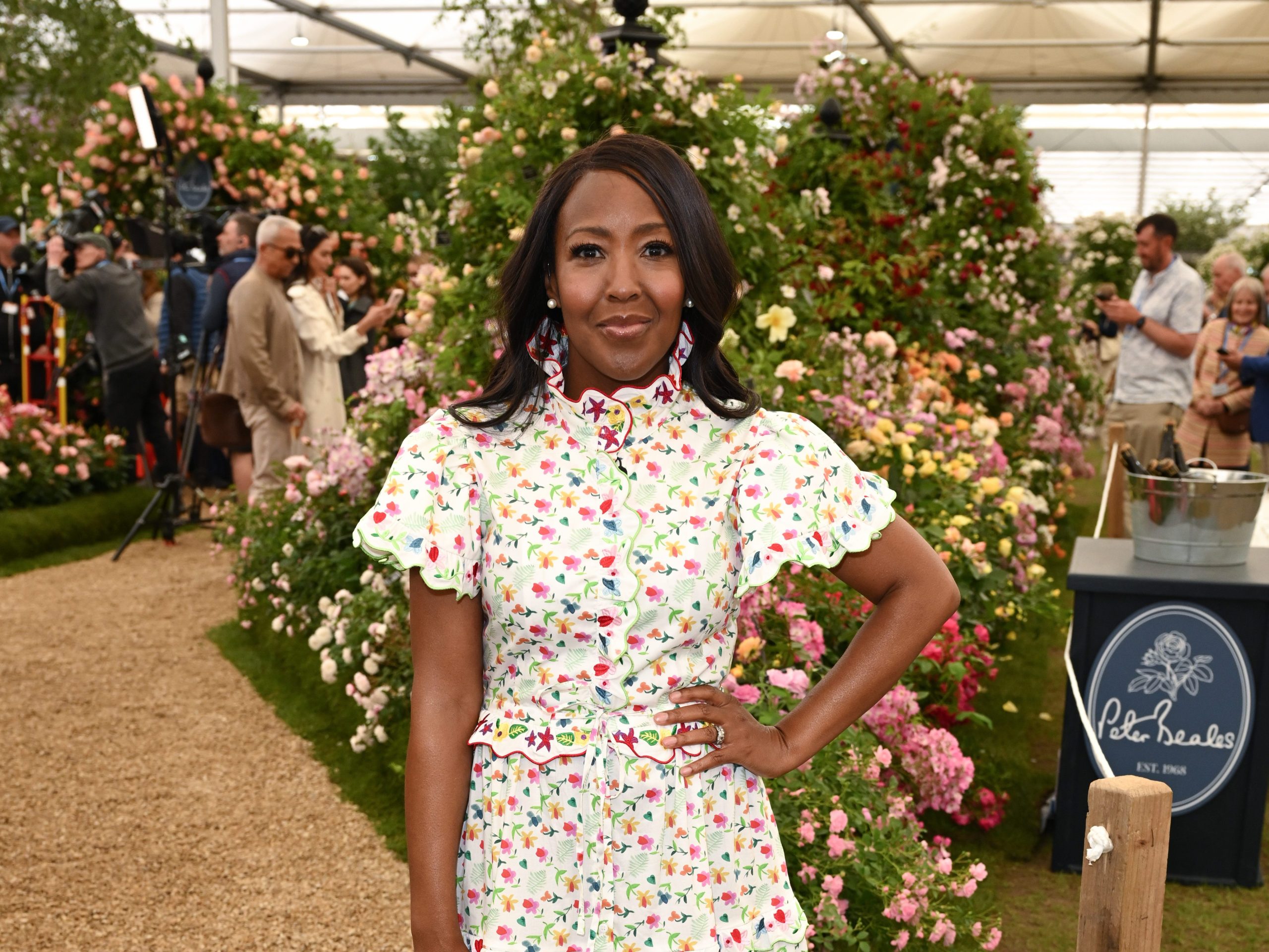 Angellica Bell attends the RHS Chelsea Flower Show 2026 © Jeff Spicer/Getty Images