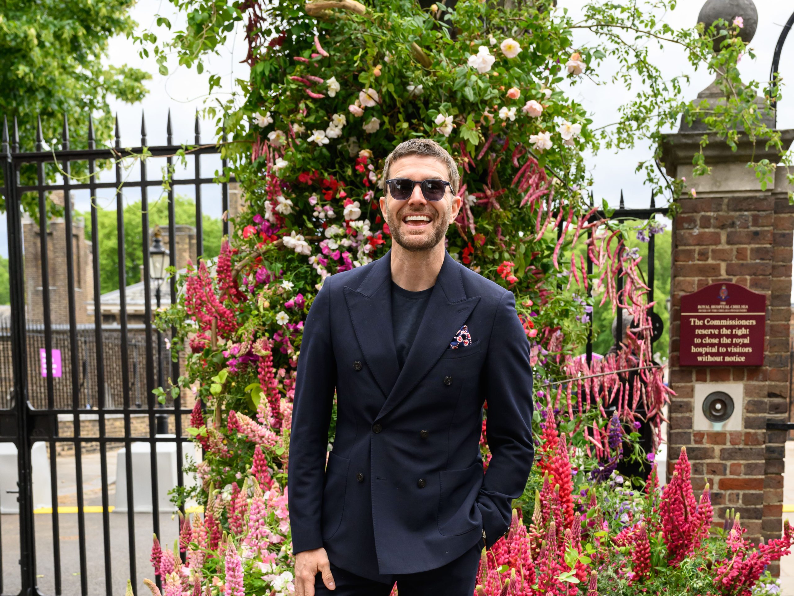 Joel Dommett attends the RHS Chelsea Flower Show 2026 © Kirstin Sinclair/Getty Images