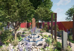 Repurposed garden at Chelsea 2024 Repurposed garden at Chelsea 2024