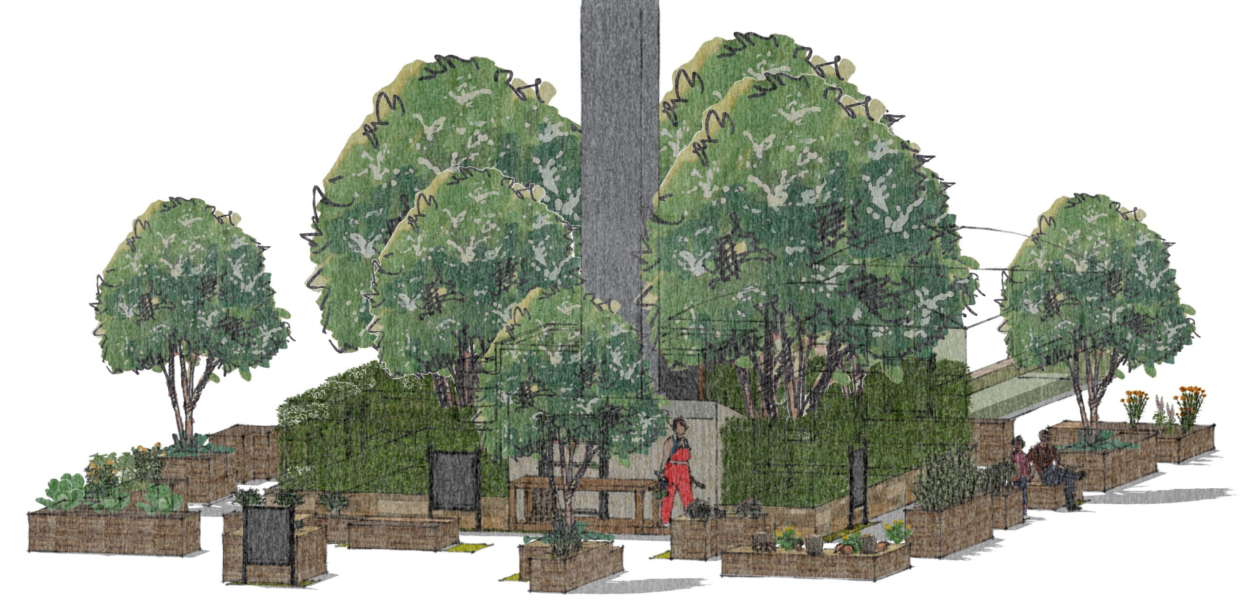UBS The Great Pavilion exhibition at Chelsea Flower Show 2024