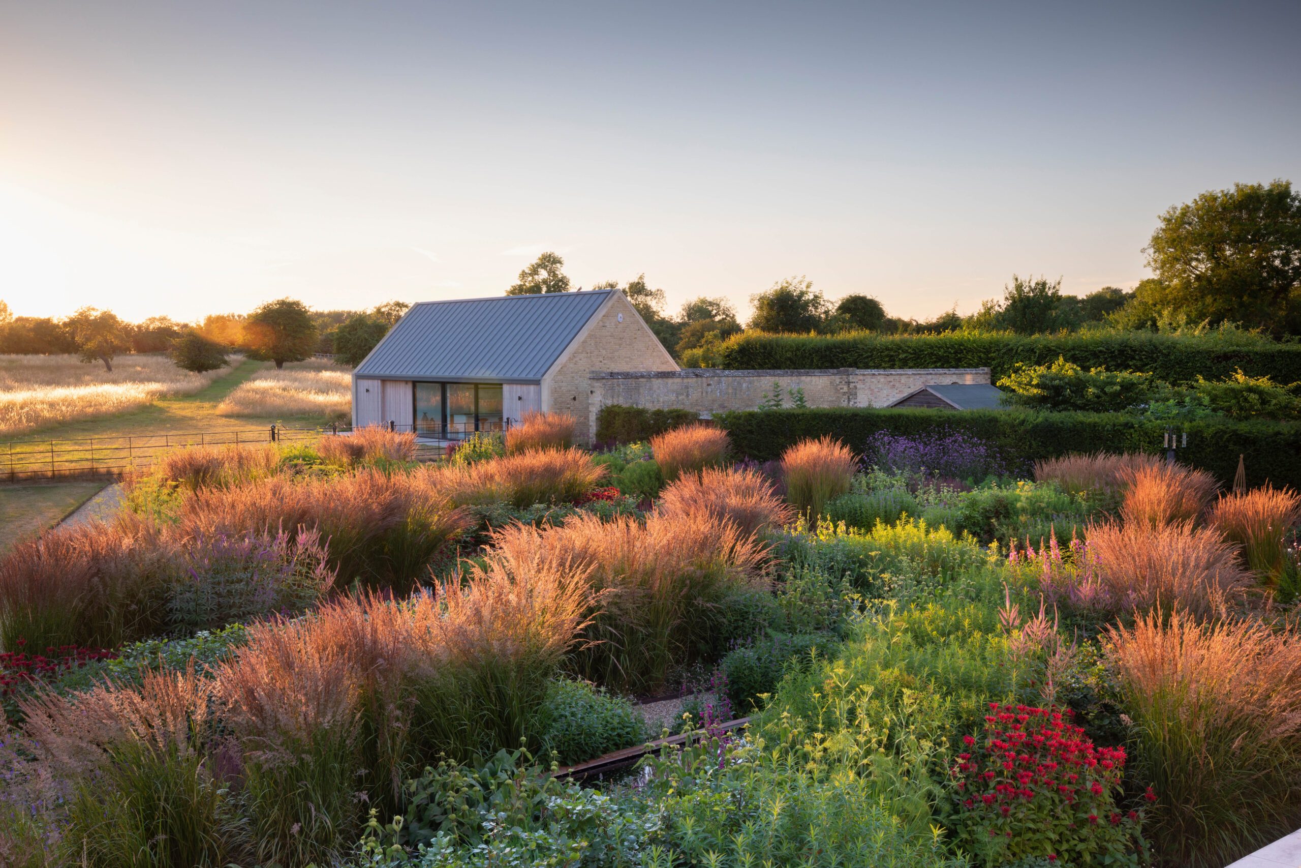 Robert Myers garden in Cambridgeshire