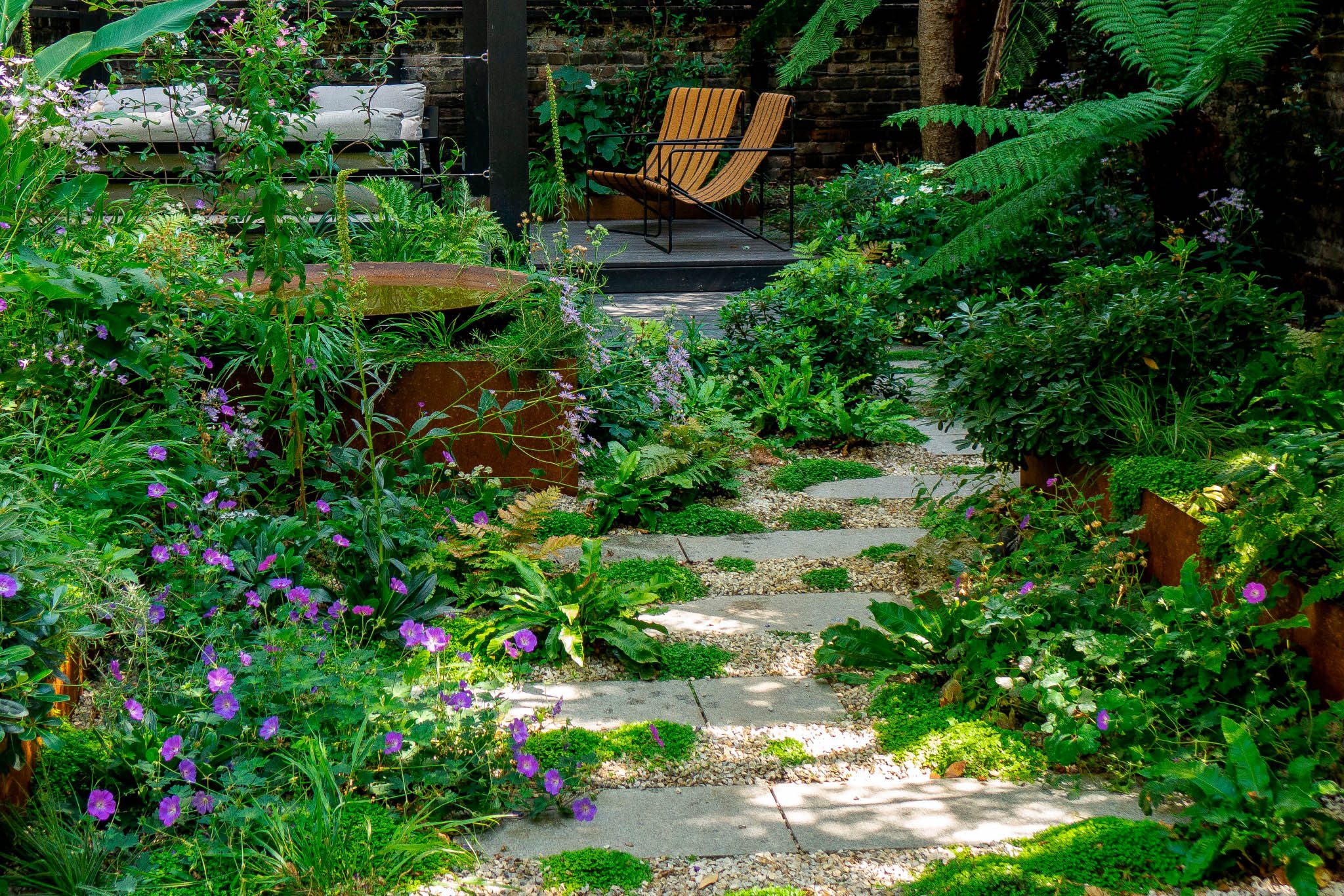 Garden designed by Harry Holding