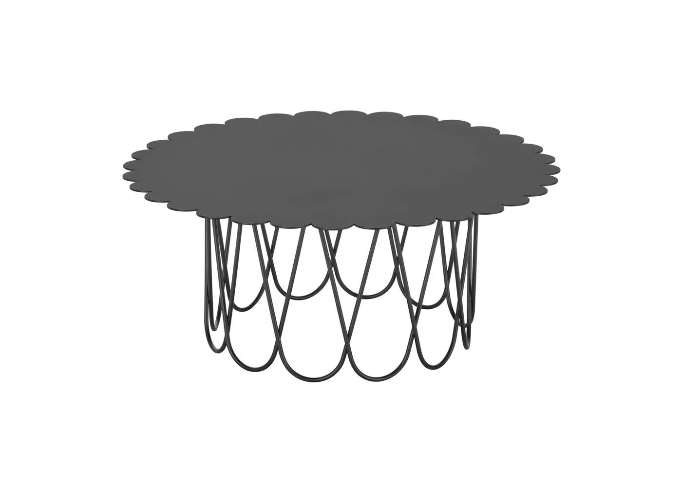 Vitra Flower Coffee Table on a white background