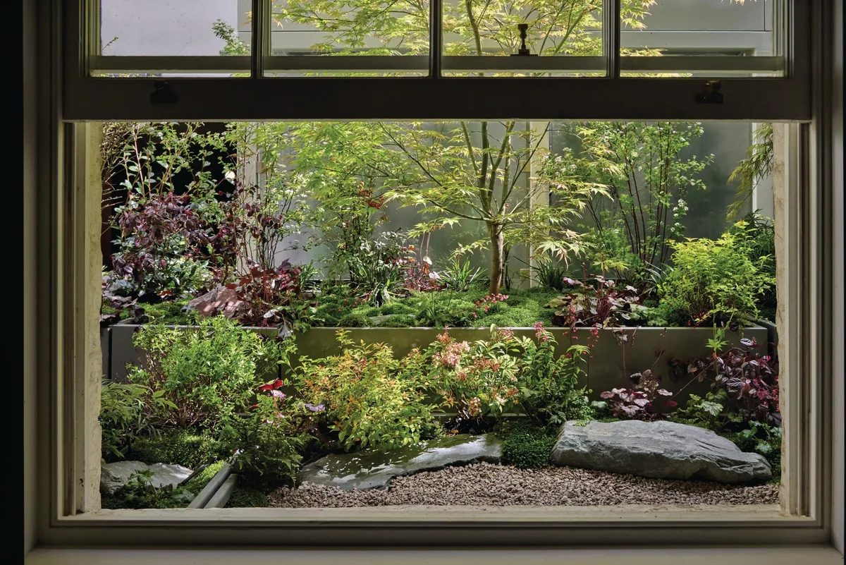Haruko Seki London garden Japanese style garden