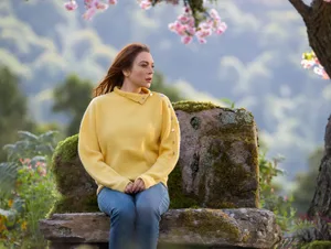 IW_20220922_Unit_08252_R Irish Wish, Lindsay Lohan as Maddie Kelly. Cr. Patrick Redmond / Netflix © 2024