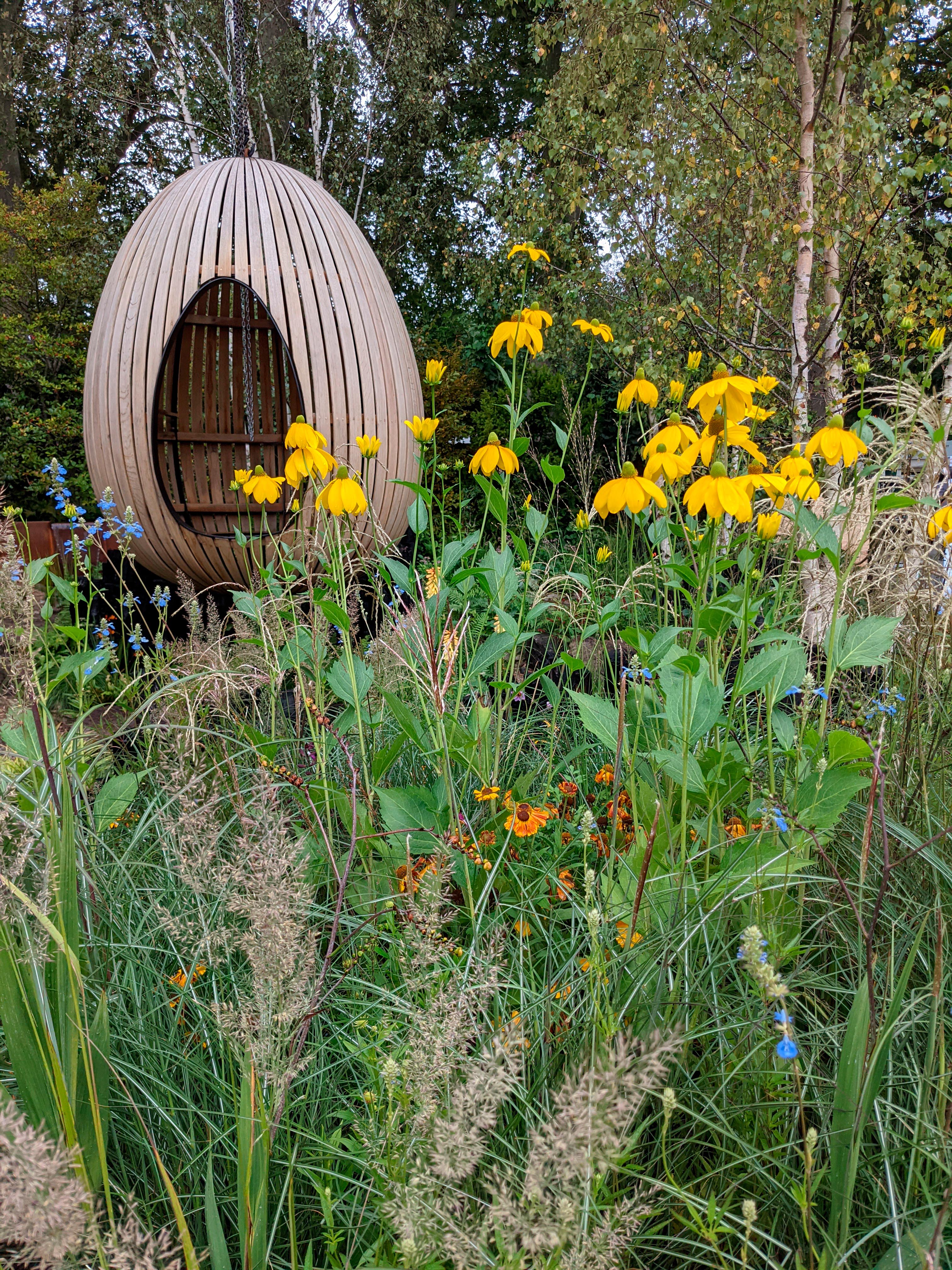 The Yeo Valley Organic Garden at Chelsea 2021.