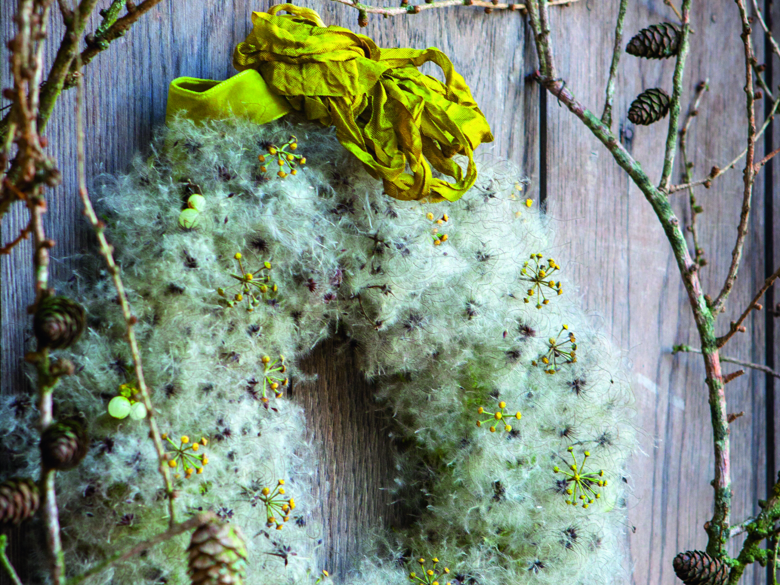 Bird's nest wreath 