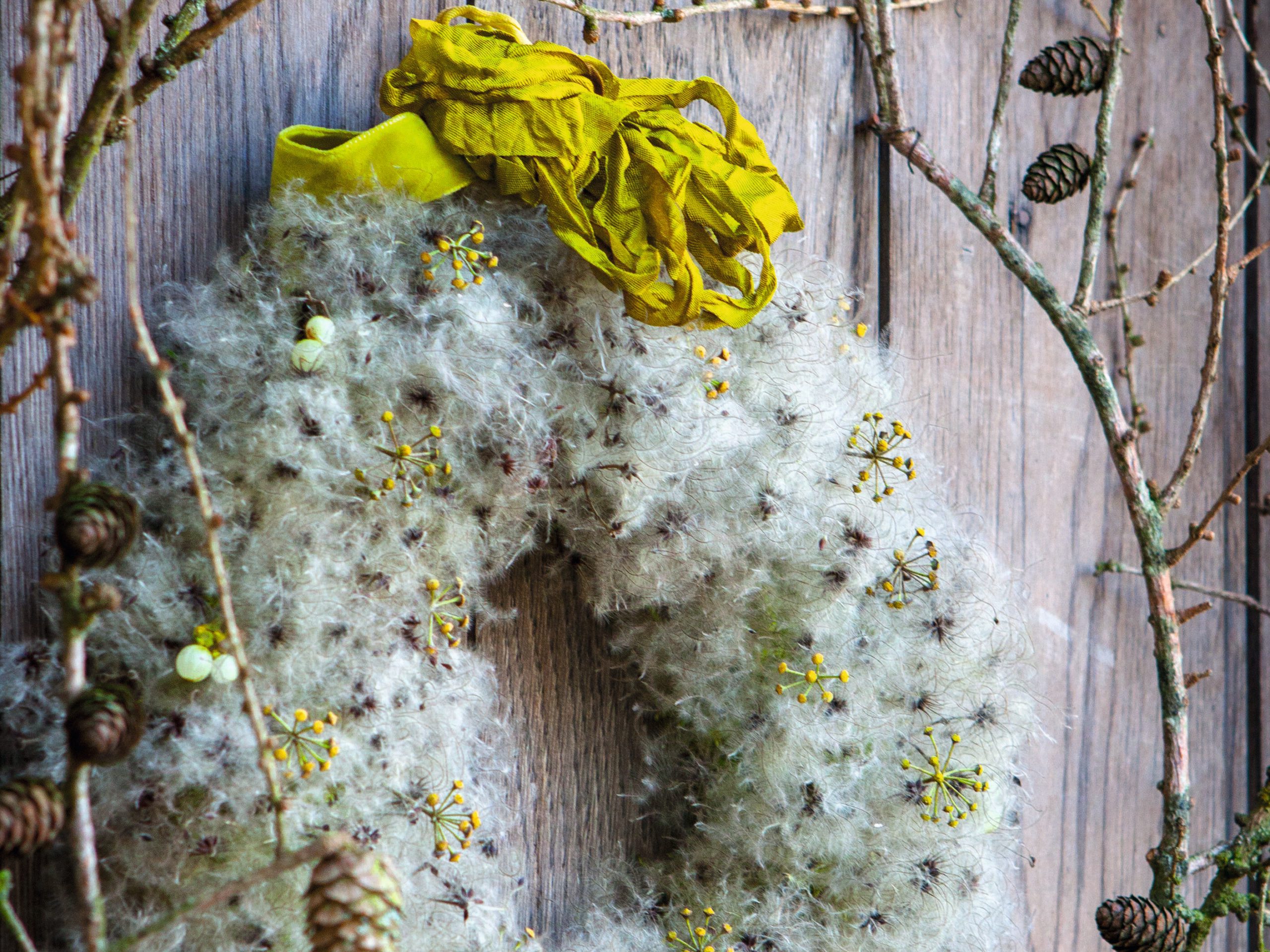 Bird's nest wreath