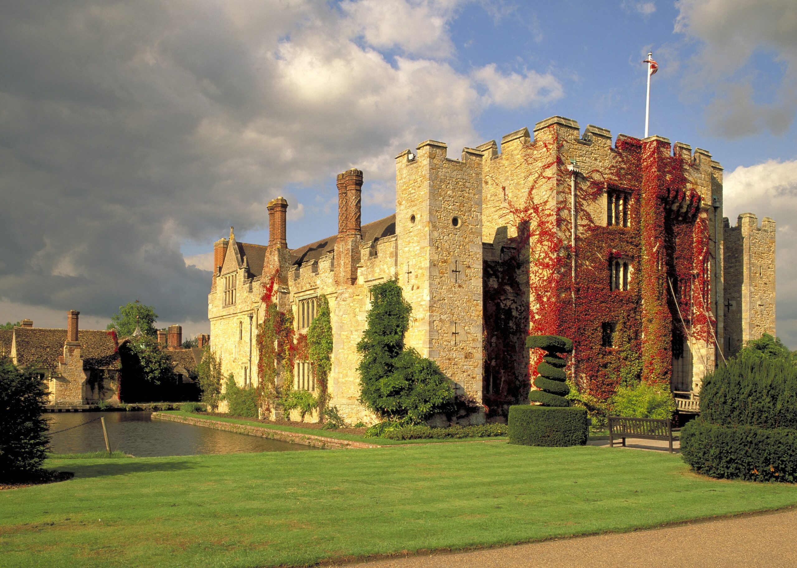 Hever Castle in Autumn