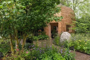 Elements of Harris Bugg Studio’s 2023 garden for Horatio’s Garden had to go into storage until the Sheffield site is ready to receive it. Elements of Harris Bugg Studio’s 2023 garden for Horatio’s Garden had to go into storage until the Sheffield site is ready to receive it.
