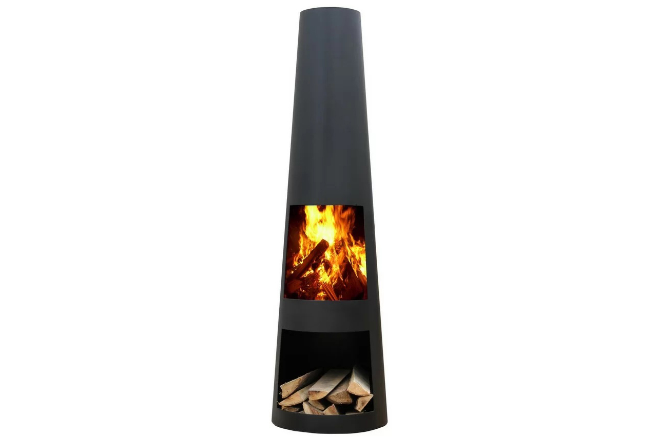 Saunderson Wood Burning Chiminea on a white background
