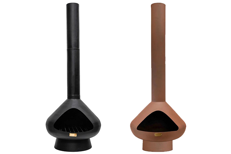 Ivyline Outdoor Fornax Fireplaces on a white background