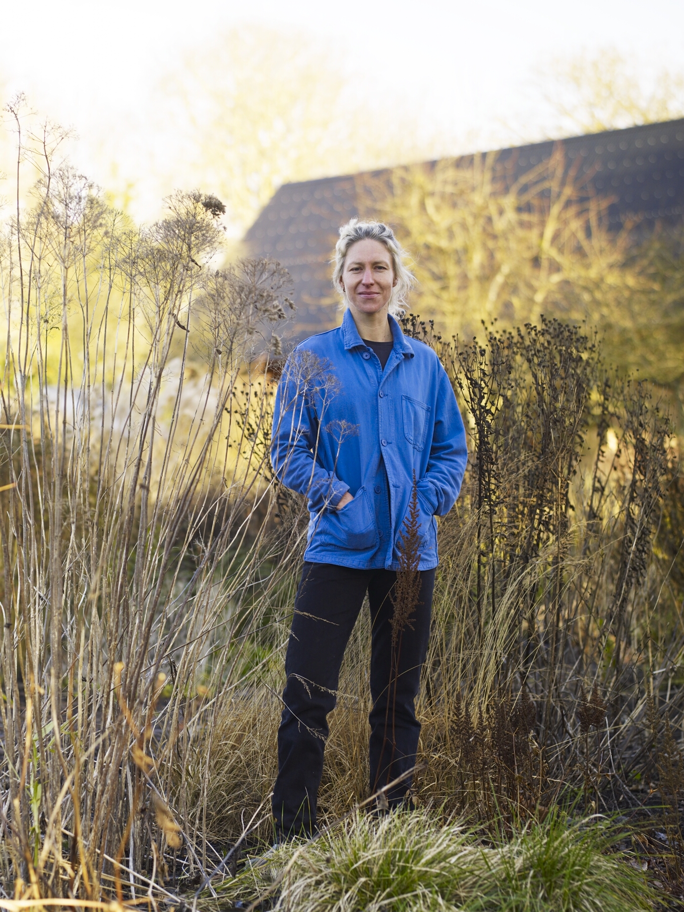 Millie Souter head gardener at the Plant Library