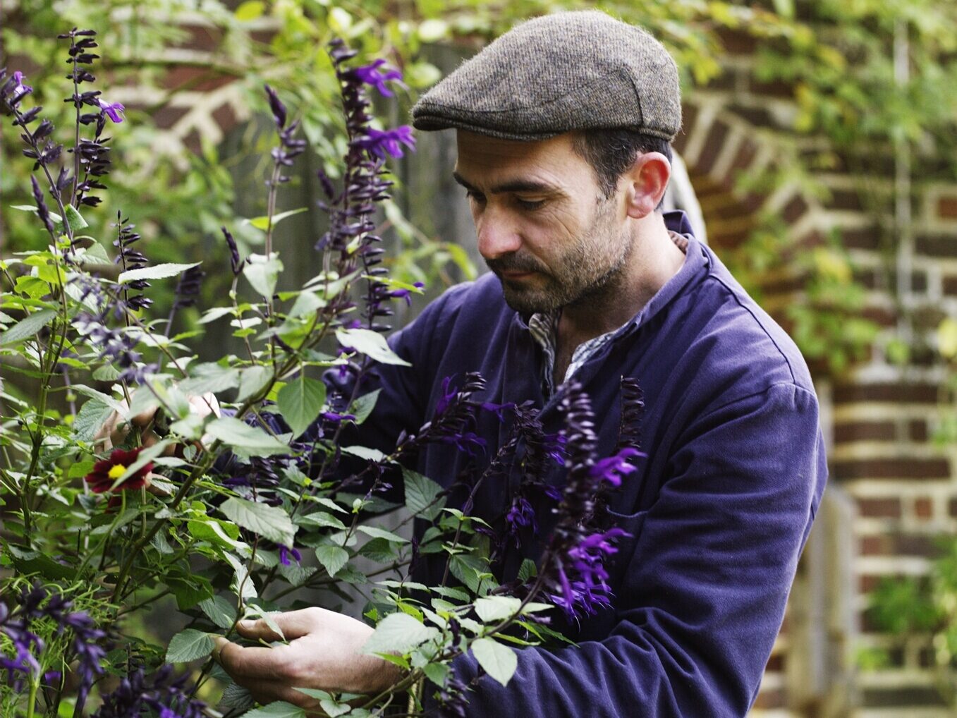 Sissinghurst head gardener Troy Scott Smith