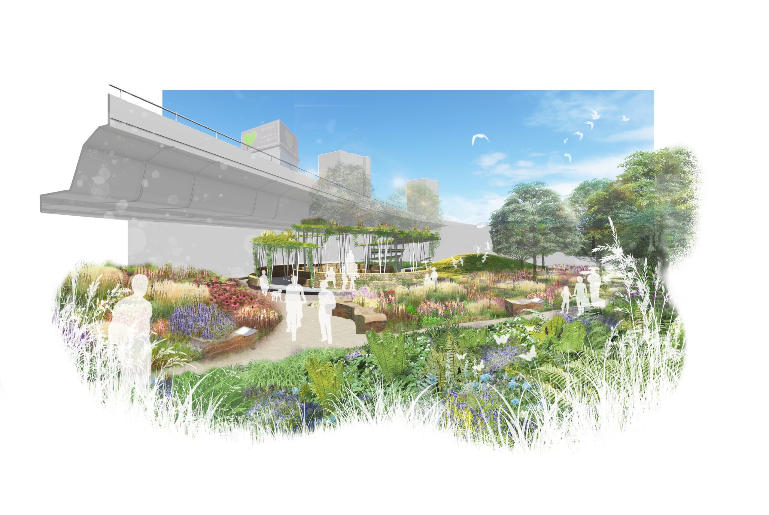 The RHS Community Chelsea Garden Life Under the Westway Maxilla Gardens