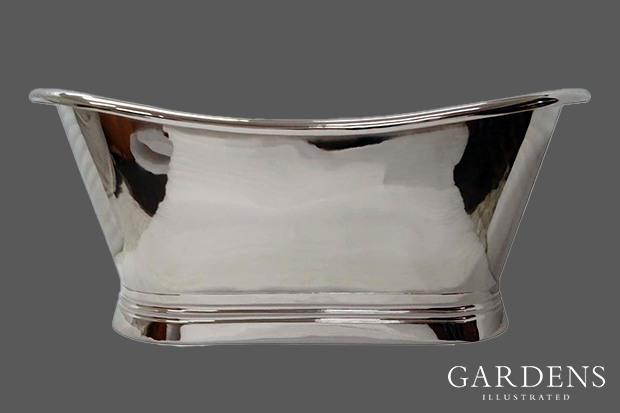 BC Designs Boat Traditional Freestanding Bath on a grey background
