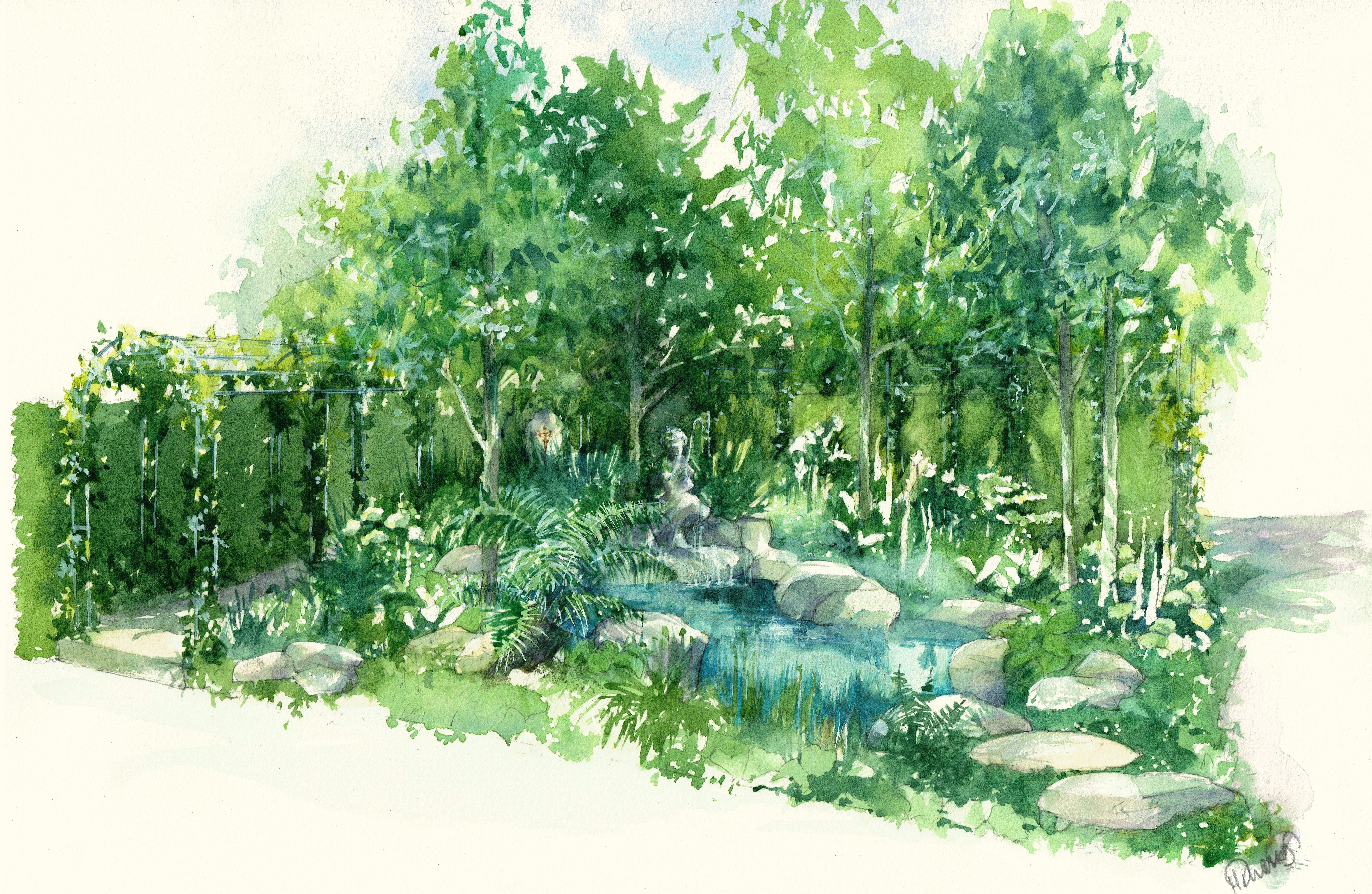 Hampton Court Palace Garden Festival 2024: The Way of Saint James designed by Nilufer Danis - Show Garden © RHS