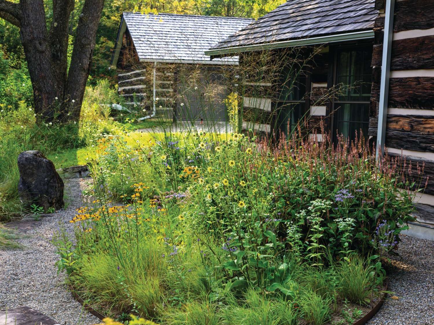 The Ovals in Tony Spencer's garden