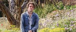 Paul Moonice-Dunmall hero Man sitting iin garden