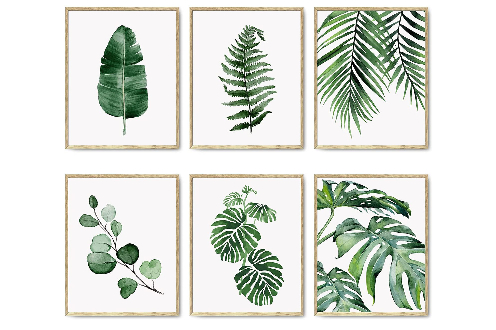 Leafy wall art