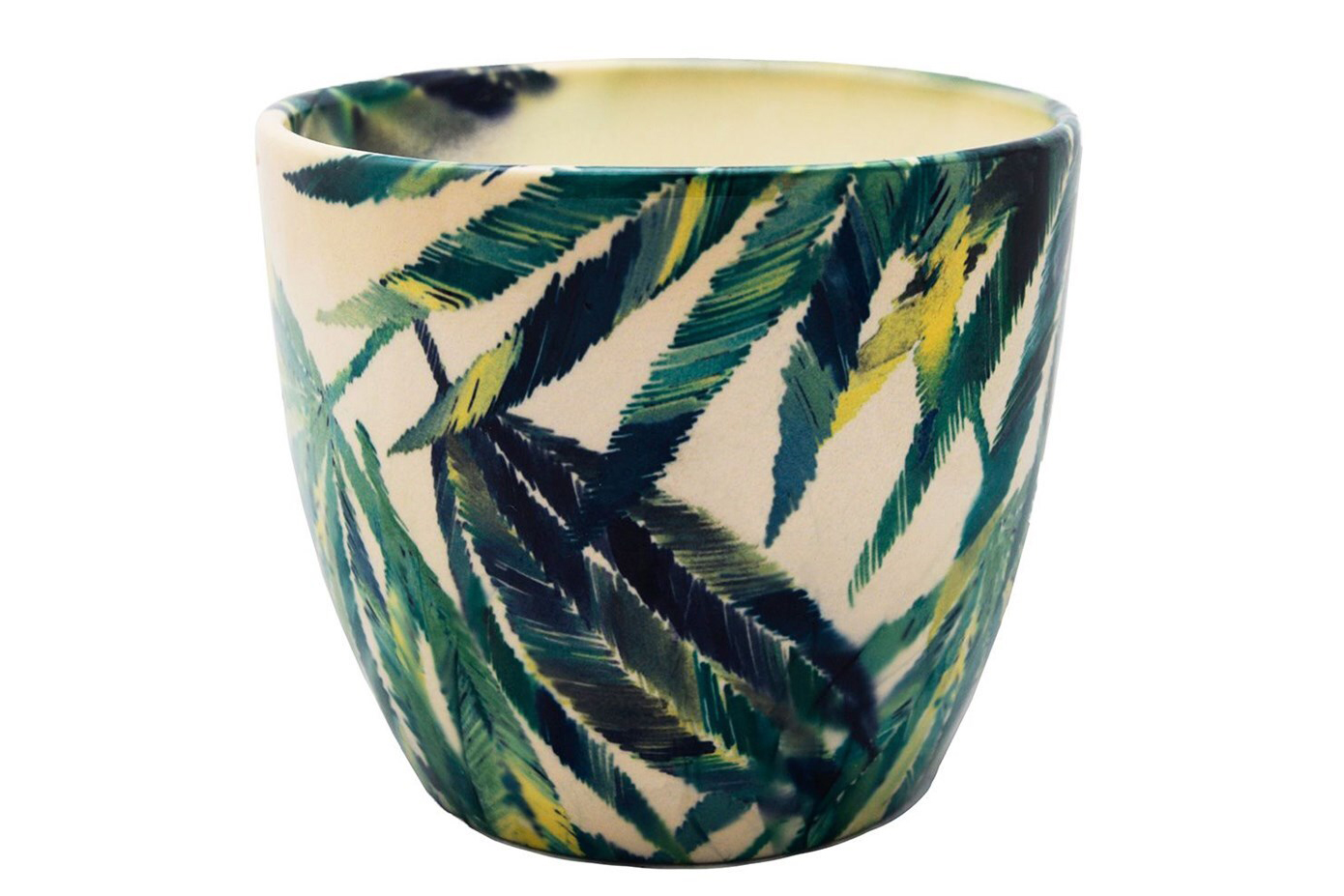 Tropical flower pot