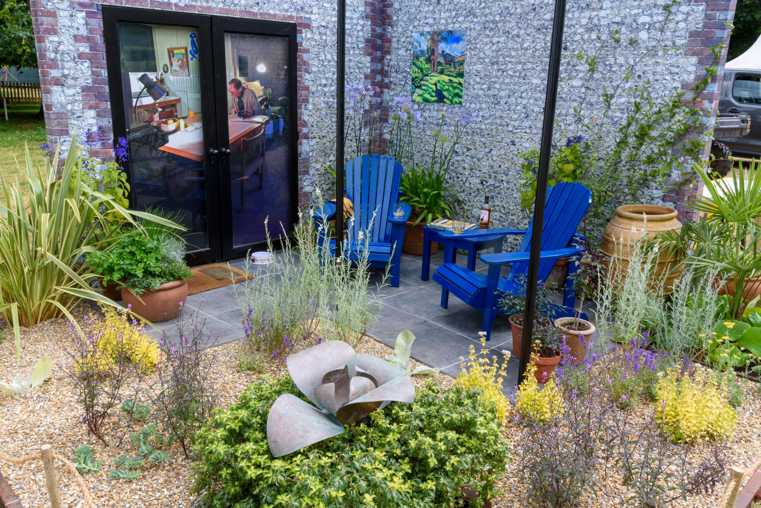 Denmans Garden: Room Outside, designed by Gwendolyn van Paasschen and Jonathan Arnold at RHS Hampton Court Palace Garden Festival 2024