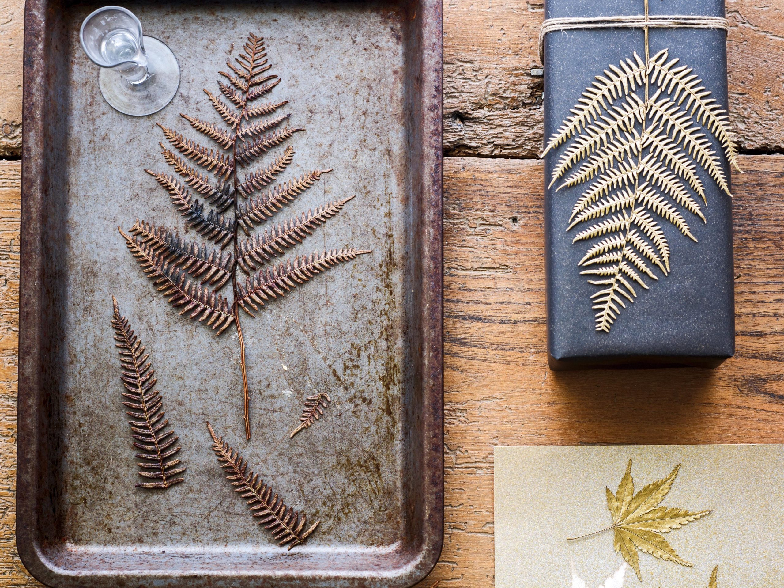 Easy natural wrapping paper